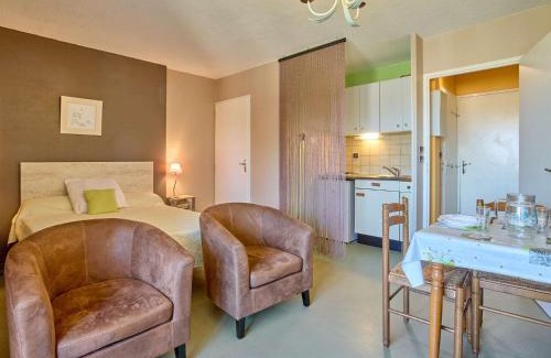 Barbotan-les-Thermes Apartamento | Studio 2 pers. à Barbotan avec balcon et Wifi gratuit - FR-1-841-1
