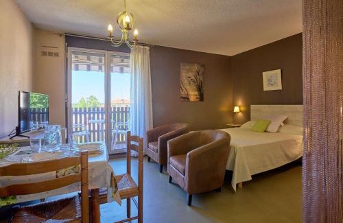 Barbotan-les-Thermes Apartamento | Studio 2 pers. à Barbotan avec balcon et Wifi gratuit - FR-1-841-1