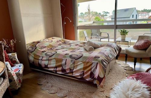 Stella-Plage Apartamento | Studio 2 pers, balcon, parking