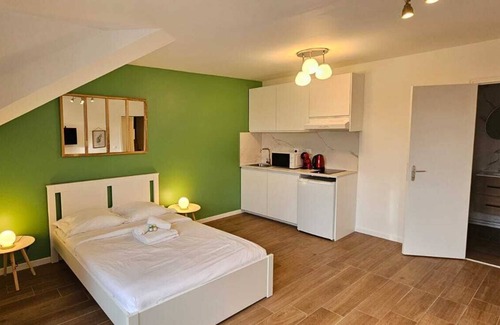 La Courneuve Apartamento | Studio 20m2 Lumineux Avec Balcon - 2P