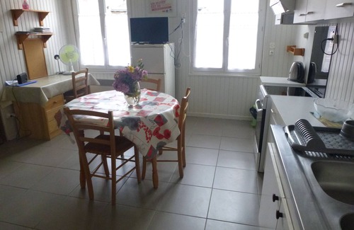 Dieppe Apartamento | 27m² Estudio para 2 con Wi-Fi + jardín + barbacoa + refugio para el almacenamiento de bicicletas