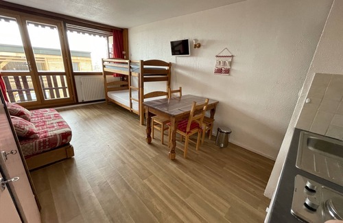 Plagne Centre Apartamento | Studio 3 Places Vue Mont Blanc - Plagne Centre