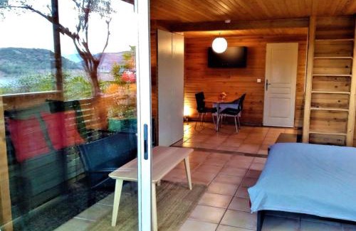 Liausson Apartamento | Studio 32m2 - dans propriété avec vue imprenable sur le Lac du Salagou