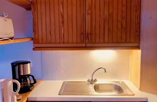 Valmeinier Apartamento | Studio 4 people Valmenier 1800, foot of the slopes, exceptional view