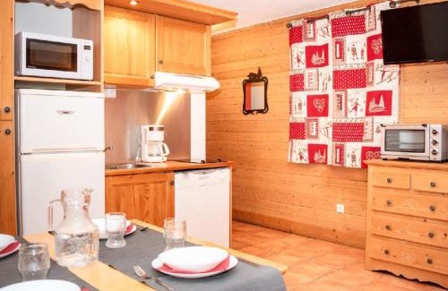 Pra Loup Apartamento | Studio 4 Pers. avec Balcon, Résidence Les Chalets de Praroustan, Pra Loup 1500 - FR-1-504-367