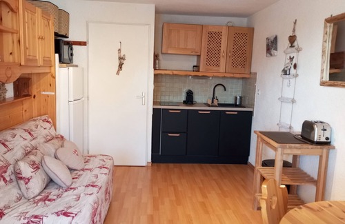 Montgellafrey Apartamento | Studio 4 pers. Saint-François Longchamp 1650- At the foot of the slopes, resort center.