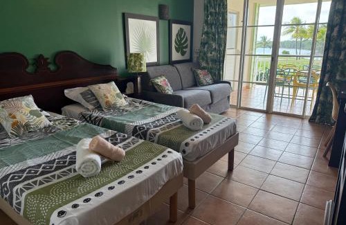 Sainte-Luce Apartamento | Studio 4 personnes piscine - Vue mer rocher du diamant