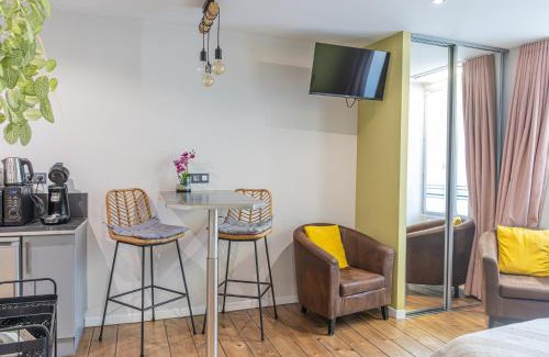 Epernay Apartamento | Studio 86 - Climatisation & proche centre-ville- 2 personnes - BnB Epernay