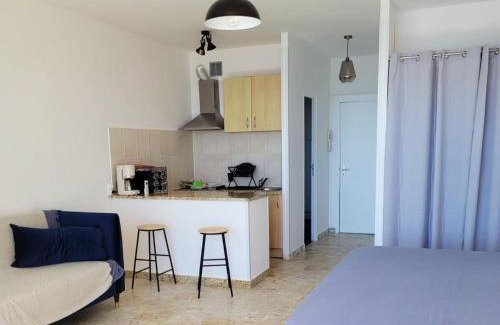 Le Ricanto Apartamento | Studio agréable avec vue mer à Ajaccio - 30 m² avec accès plage
