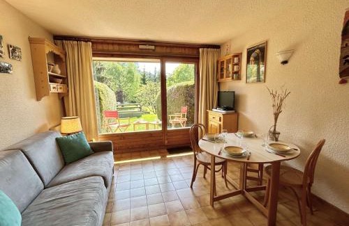 Le Planellet Apartamento | Studio Alcôve Cosy, 4 Pers, Jardin, Parking, Proche Télécabine et Golf - Megève - FR-1-597-21