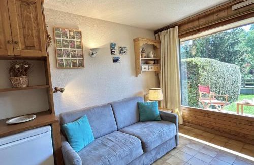 Le Planellet Apartamento | Studio Alcôve Cosy, 4 Pers, Jardin, Parking, Proche Télécabine et Golf - Megève - FR-1-597-21