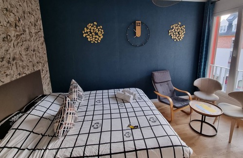 Beauvais Apartamento | Studio Alizé Centre-ville/ 650m Gare/ 10 min Aeroport Bus/ The Getaway Beauvais