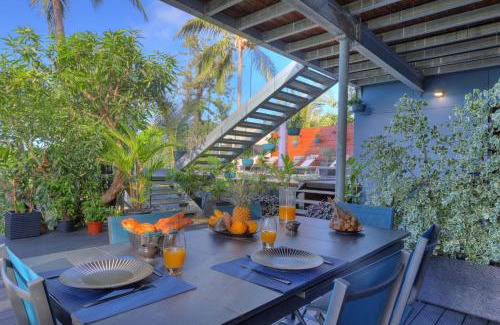 Les Avirons Apartamento | Studio Ananas - Vue mer et piscine partagée