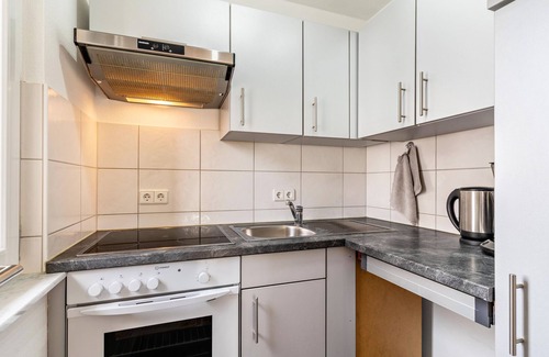 Lehen Apartamento | Apartamento estudio 'Ferienwohnung Lehen - Herr 2' con jardín compartido y Wi-Fi