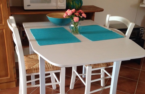 Abjat-sur-Bandiat Apartamento | Estudio Rose en Dordoña, con piscina y magníficas vistas.