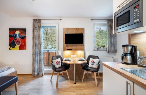 Winden im Elztal Apartamento | Apartamento-estudio 'Ferienwohnung Morgensonne' con terraza compartida, jardín compartido y Wi-Fi