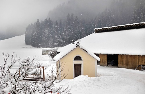 Valle San Silvestro Apartamento | Apartamento estudio 'Untersinnerhof Apt Herbst' con vistas a la montaña, jardín compartido y Wi-Fi