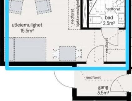 Bjerke Apartamento | Studio apartment 10mins from Oslo Cent. station.