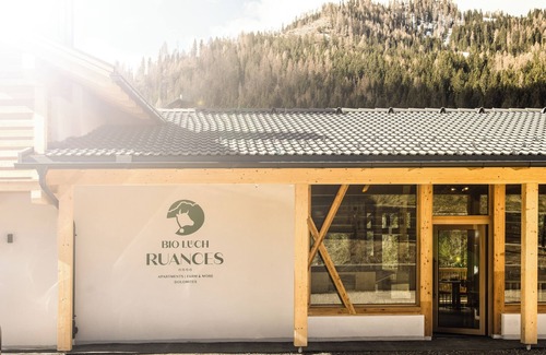 Badia Apartamento | Apartamento estudio 'Biohof Ruances' con vistas a la montaña, balcón y Wi-Fi