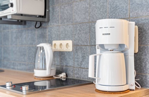 Born auf dem Darss Apartamento | Apartamento estudio 'De Lütt Stuf - Urlaub Mit Hund' con terraza privada y Wi-Fi