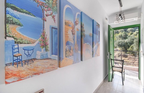 Anthousa Apartamento | Apartamento estudio 'Deluxe 2 Adultos - B' con terraza compartida, Wi-Fi y aire acondicionado.
