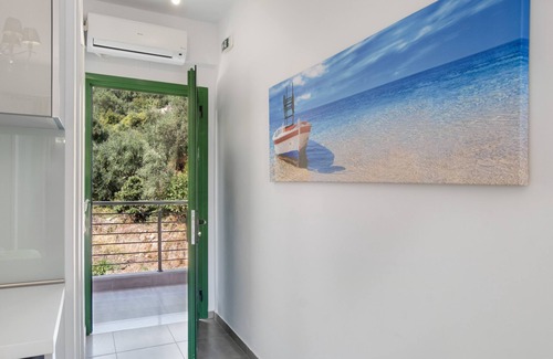 Anthousa Apartamento | Apartamento estudio 'Deluxe 2 Adultos - C' con terraza compartida, Wi-Fi y aire acondicionado.