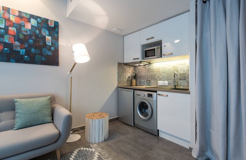 Villette Gare Apartamento | Estudio-Apartamento-Baño con ducha-Vista a la Calle-Studio avec Mezzanine