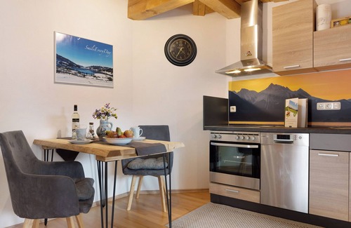Wagneritz Apartamento | Apartamento estudio 'Ferienwohnung Wendelinus' con vistas a la montaña, terraza compartida y Wi-Fi