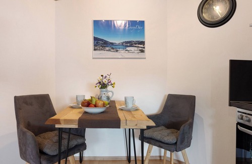 Wagneritz Apartamento | Apartamento estudio 'Ferienwohnung Wendelinus' con vistas a la montaña, terraza compartida y Wi-Fi