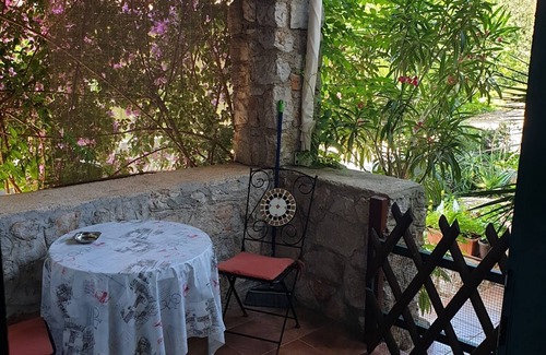 Artatore Apartamento | Apartamento Estudio en Mali Lošinj con Terraza, Acondicionador, WIFI, Lavadora (4913-2)