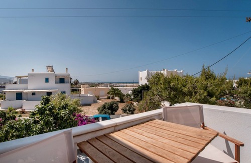 Mikri Vigla Apartamento | Estudio 'Maroulis Studios - 5' con jardín privado, Wi-Fi y aire acondicionado