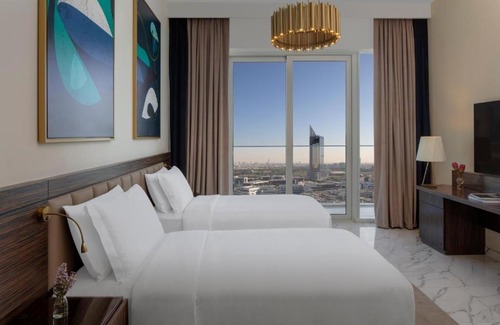 Dubai Media City Apartamento | Studio Apartment Near The Media Lounge Palm By Luxury Bookings