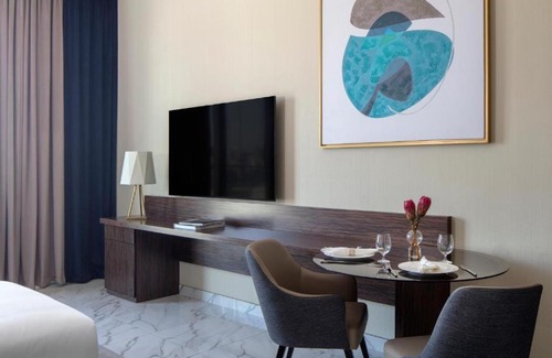 Dubai Media City Apartamento | Studio Apartment Near The Media Lounge Palm By Luxury Bookings
