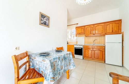 Acharavi Apartamento | Estudio 'Olivea 2' con vistas al mar, Wi-Fi y aire acondicionado
