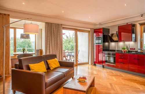 Pelham Apartamento | Apartamento-estudio "See-Lodge" con vistas al lago, terraza privada y Wi-Fi