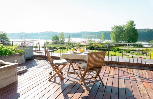 Pelham Apartamento | Apartamento-estudio "See-Lodge" con vistas al lago, terraza privada y Wi-Fi