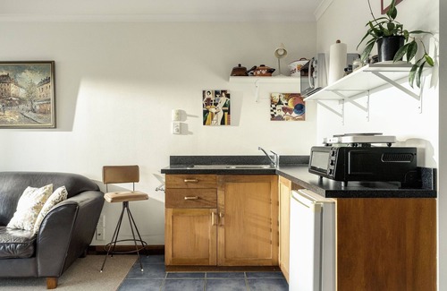 Kaikoura Apartamento | Estudio con vistas a la montaña y al mar.