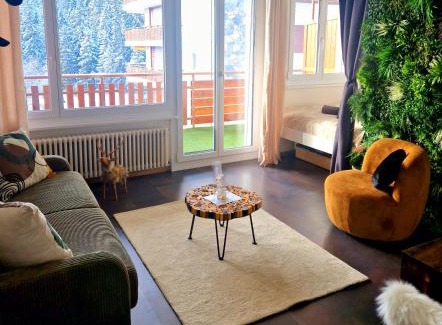 Randogne Apartamento | Studio au Cœur des Sommets