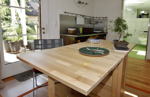 Bad Herrenalb Apartamento | Estudio 'Auf D Kullenmühle' con terraza privada, jardín privado y Wi-Fi