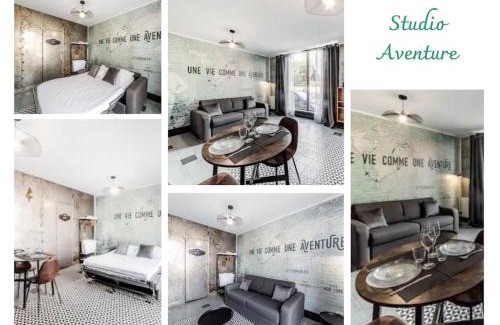 Charbonnieres-les-Bains Apartamento | Studio AVENTURE - Le Méridien #Lave-vaisselle #Wifi #Ventilateur