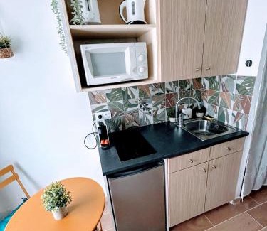 Les Baumettes Apartamento | Studio avec balnéo proche plage