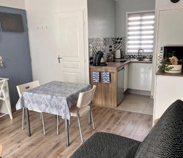 Berck-sur-Mer Apartamento | Studio avec grand balcon Marin
