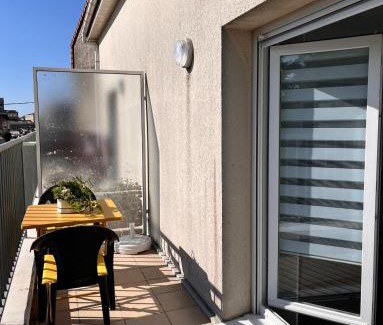 Berck-sur-Mer Apartamento | Studio avec grand balcon Marin