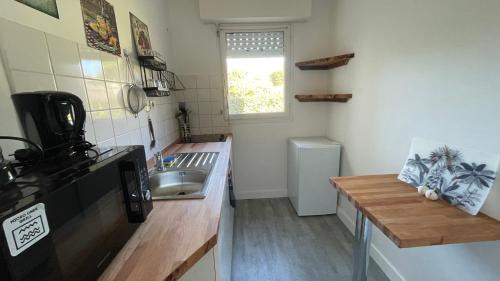 Cabourg Apartamento | Studio avec jardin centre ville Cabourg La Roseraie