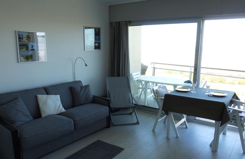 Le Touquet-Paris-Plage Hotel | ESTUDIO VISTA AL MAR, planta superior con terraza, perfectamente ubicado.