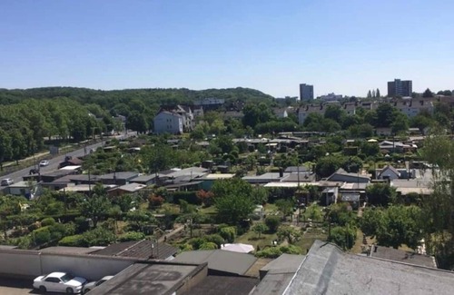 Moersenbroich Apartamento | studio b - Fully Furnished 4 Person central Duplex Apt with large Rooftopterrace