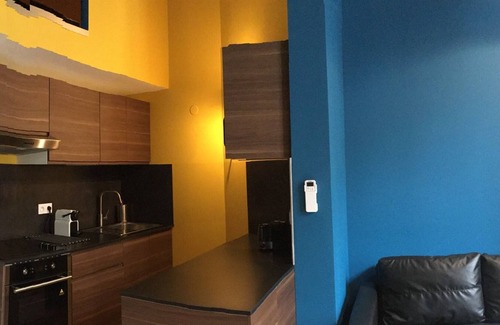 Jean-Medecin Apartamento | Estudio-Básico-Baño con bañera-Vista a la Ciudad-Duplex - Studio 11