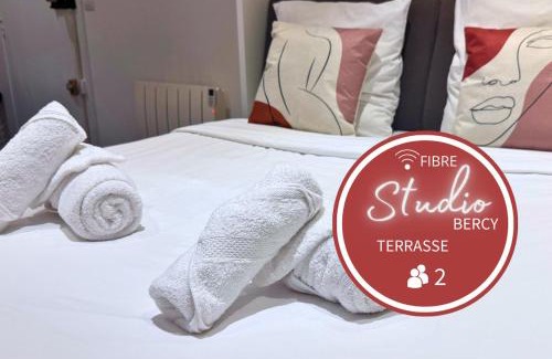 12th Arrondissement Apartamento | Studio Bercy - Terrasse - Paris