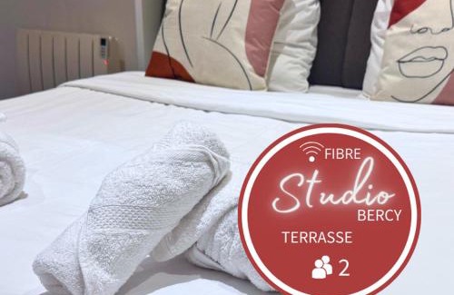 12th Arrondissement Apartamento | Studio Bercy - Terrasse - Paris