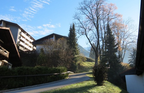 Mitterbach Apartamento | Studio Bergliebe for 2 with south-facing balcony and great mountain views